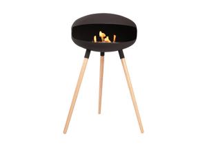 Wholesale Ethanol Fire Pits Height 70cm Cocoon Fire Place Oval 360 Degrees from china suppliers
