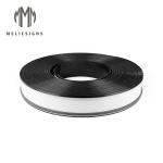 PVC Foam Backlit 50m Black Color Aluminum Trim Cap Channelume