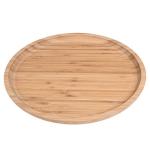 Hot sale bamboo wood food serving tray plate