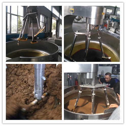 30kw 600L Paste Making Boiling Jacketed Kettle Cooker
