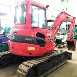 Used mini digger Kubota55 Japan origin cheap price/Second hand hydraulic crawler