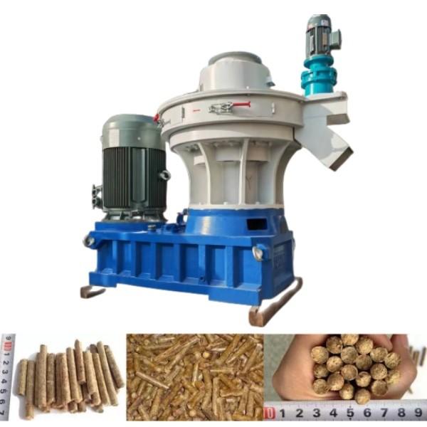 Vertical Sawdust Wood Pellet Maker Ring Die Biofuel Pellet Machine Easy