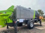Zoomlion Stationary Concrete Pump Used HBT90.18.195RS 93m3/H Concrete Trailer