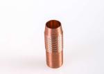 Brass Anodized Aluminium Turned Parts Screw / Sleeve For Communication Headphone