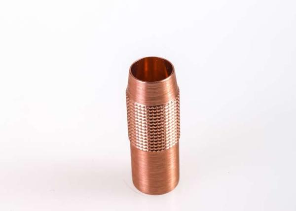 Brass Anodized Aluminium Turned Parts Screw / Sleeve For Communication Headphone