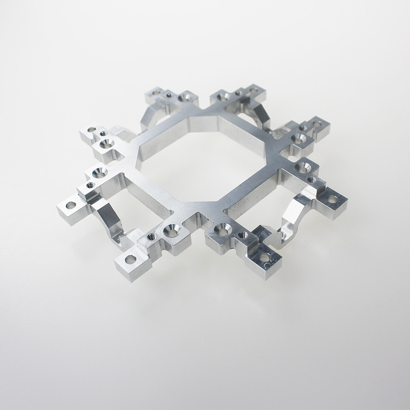 Aluminum 6061 6063 CNC Milling Machine Parts And Components With Anodizing Clear