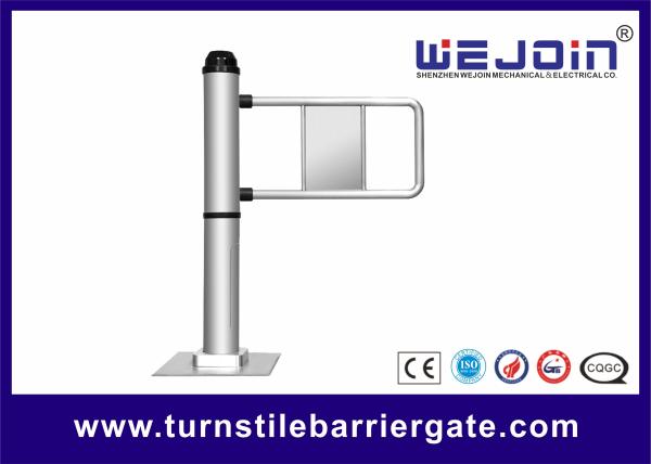 Electric Car Park Barriers Pedestrian Swing Barrier Gate With Traffic Light , AC