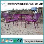 RAL1007 daffodil yellow electrostatic thermoset powder coating with excellent