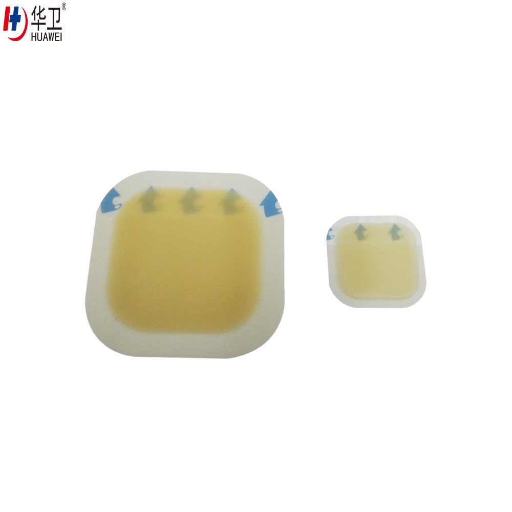 5*15 cm Advanced Hydrocolloid wound dressing with thin border