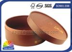 Food Grade Circular Paper Packaging Tube , Big Round Cardboard Display Boxes