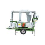 Double Combined Air Screen Grain Rice Corn Wheat Seed Cleaner Rice Destoner