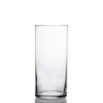 Wholesale Indoor Home Decorative Clear Cylinder Murano Design Glass Vase Wedding