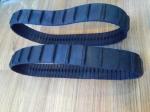 60mm Wide Robot Rubber Tracks Length 1080mm Black Color