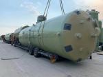 2600 Gallon Acid Frp Chemical Storage Tank Customized Colors 1800*4080mm