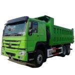 Diesel Fuel Type 371HP Sino Howo Dump Truck Second Hand 10 Wheeler Tipper Truck