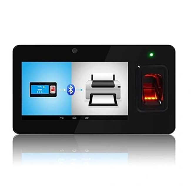 4 Core CPU 7-Inch SMS Function Fingerprint Time Attendance System