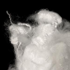Wholesale Raw White Color Polypropylene Fiber , 3D×51mm Polypropylene Staple Fibre from china suppliers