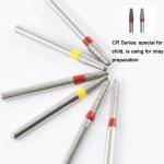Teeth Cutting Fg Diamond Burs 1.60mm Diameter Negotiable Packaging