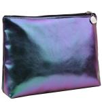 Portable Holographic Women PU Makeup Organizer Bag
