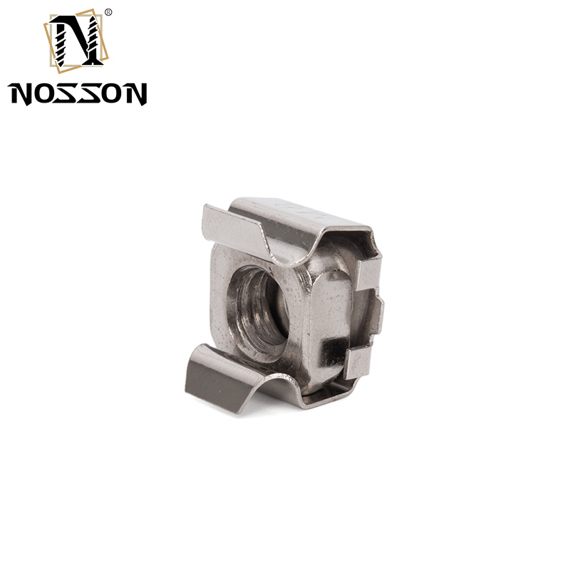 Alloy Steel Custom Clip Nut M4 M6 M8 M10 Galvanized Square Lock Nut Carbon Steel Cage Nut Retail Industry's Best Choice