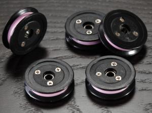 Wholesale Black HRA 88 Coil Winder Wire Guide Pulley Wheels With Bearings from china suppliers