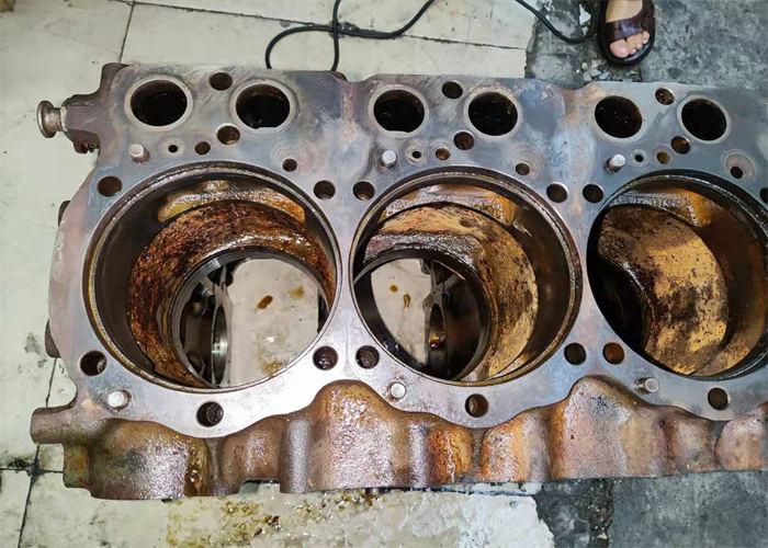 Diesel 6D24 Used Engine Blocks For Excavator HD1430-3 SK480-6 ME152652
