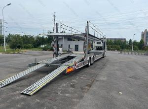 Wholesale Two Axle Car Trailer With CE Certification For Transporting 8 Cars For Europea Market from china suppliers