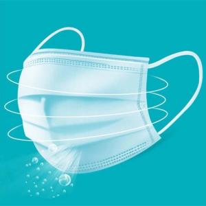 Wholesale CE household fluid resistant anti bacterial disposable nonwoven respirator from china suppliers