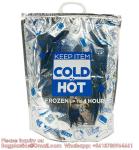 Foldable Disposable Aluminum Foil Insulated Meal Delivery Frozen Shopping Bag