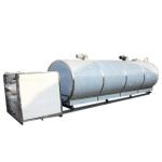 304SS Automatic 2000 Liter Milk Cooling Tank For Dairy Farm