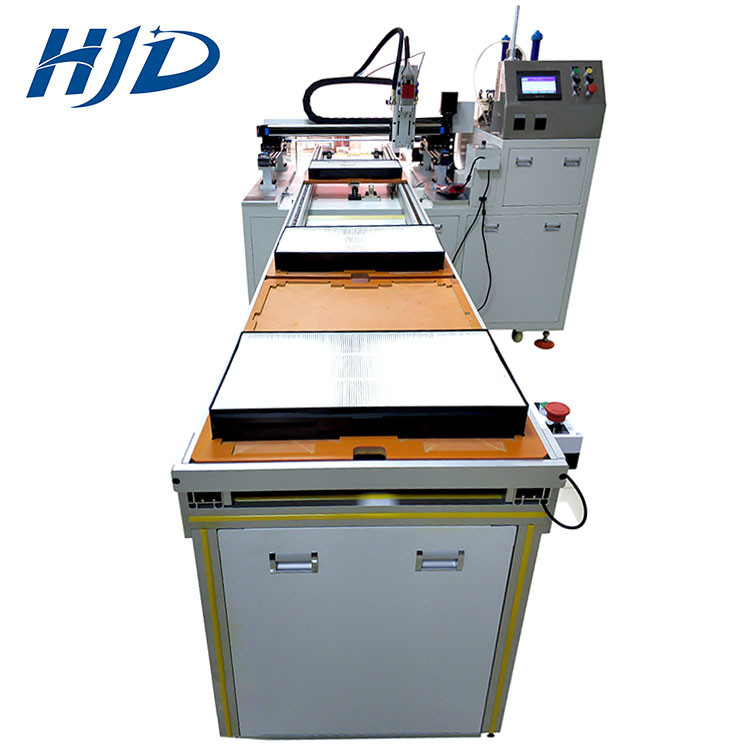 Fully Automatic Epoxy Potting Machine Silicone Glue Potting Line High Speed