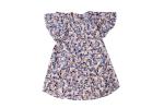 100% Cotton Ladies Print Blouses Breathable Floral Tops For Women