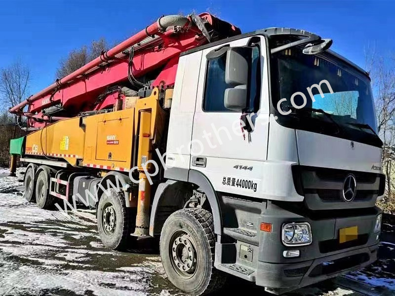 Mobile Pipeline Concrete Pump 2019 Year 56m Boom Pump