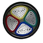 Nominal Section：1*50~1*1000mm² 1 Core Al/CU XLPE Insulated, Steel Tape Armoured,