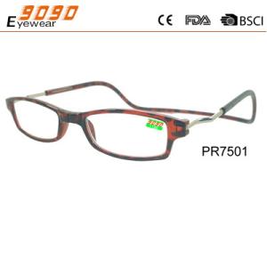 Wholesale Magnetic reading glasses magnetic presbyopic glasses hang on neck reading glasses from china suppliers
