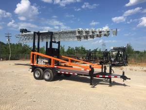 Wholesale 5m Emergency Mobile Cow Telecom Tower On Wheels from china suppliers
