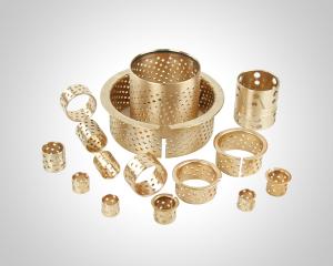 Wholesale Machine Parts Wrapped Plain Bearing Bushing , Bronze Gleitlager ISO 9001 Approved from china suppliers