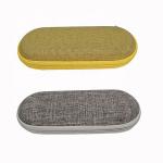 Linen FELT Zipper Eyeglass Case Sports Sunglasses Case 164mm Length