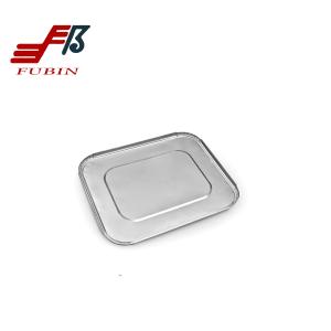 Wholesale Square Aluminium Foil Container Lid Heat Resistant Kitchen Use from china suppliers