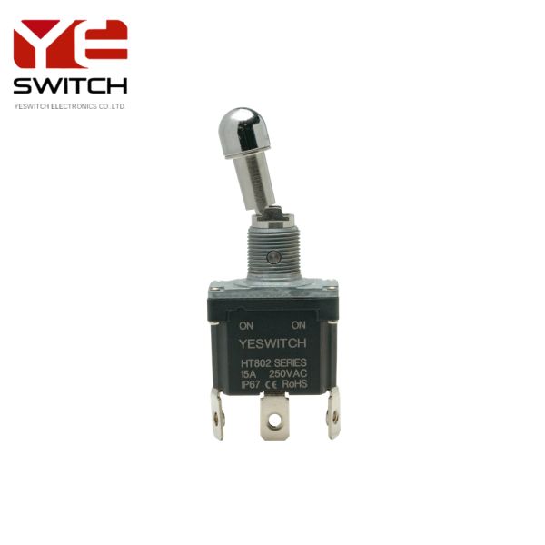 UL 15A 125V Locking Handle Toggle Switch With Outer Screw Terminal