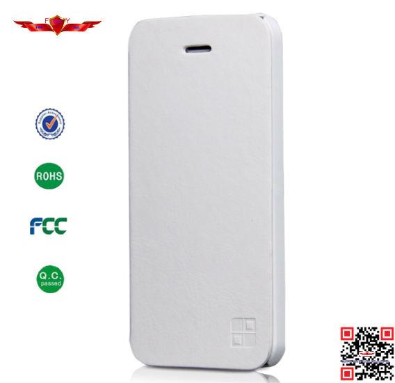 New High Quality Colorful PU Flip Case For Iphone 5S With Stander 100% Perfect