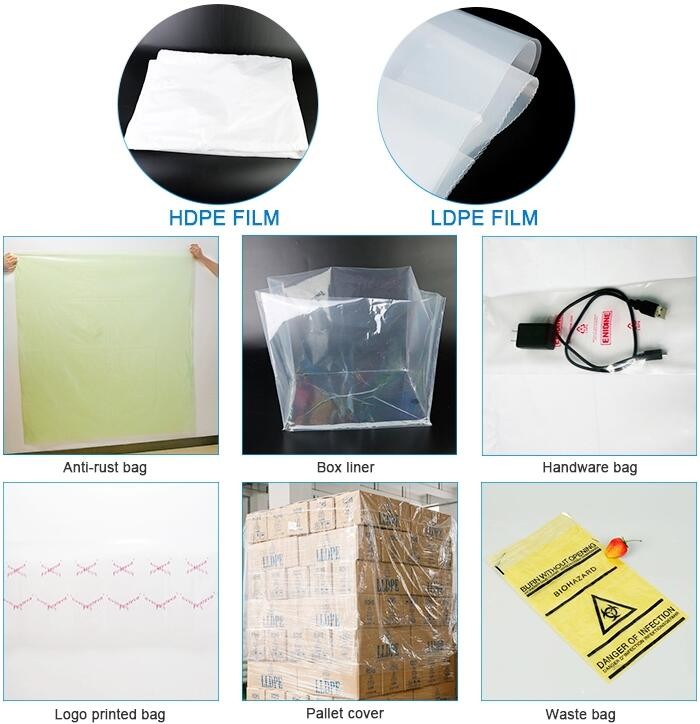 Carpet protectivDustless Warehouse PE Protection Films for Dust Control,Plastic sheet builders film black color 2mx100m,