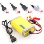 Digital LCD Display 7-Stage Lead Acid Battery Charger for 12V 6A Car Auto
