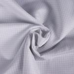 Advanced 110GSM 5mm Grid Anti-Static Grid ESD Fabric For Cleanroom Garments