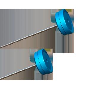 Wholesale 1.8m Water Pipeline Leak Detector Stick Aluminum Alloy Probe from china suppliers