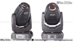 Wholesale 3 Phase Motor Disco DJ Beam Moving Head Light With Flight Case Brackets Safety Rope from china suppliers