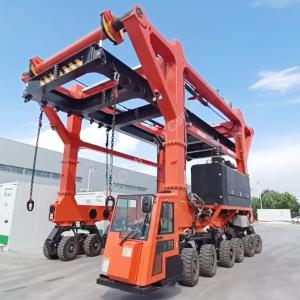 Wholesale Electric Container Straddle Carrier Container Handling Vehicle from china suppliers