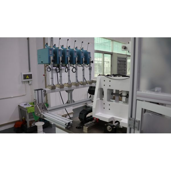 Multi Strand 0.1-0.5mm Stator Coil Winding Machine 7.5kw High Performance