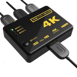 Wholesale IR Remote RGB 4:4:4 AWG26 3D 1080P HDMI In Splitter from china suppliers