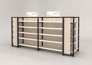 Wholesale Nakajima Style Wooden Metal Shelving Unit Multi Storey For Supermarket / Shopping Mall from china suppliers